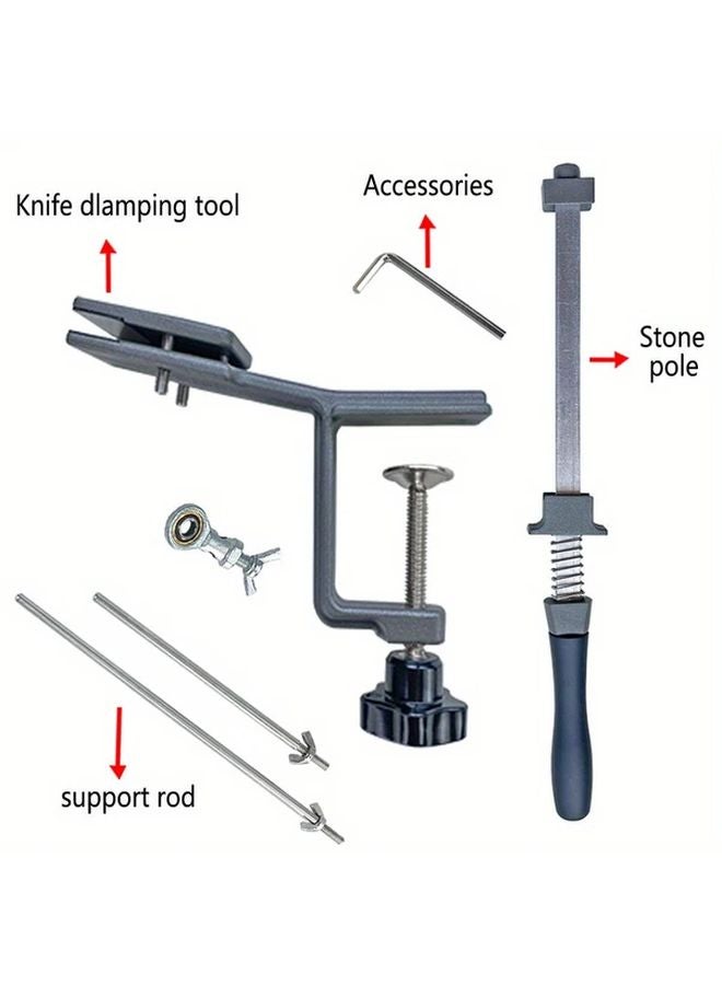 Golden LZ F 4 Corner Fixed Blade Sharpener Diamond Grinding Machine Kitchen Woodworking Tool - Image 2